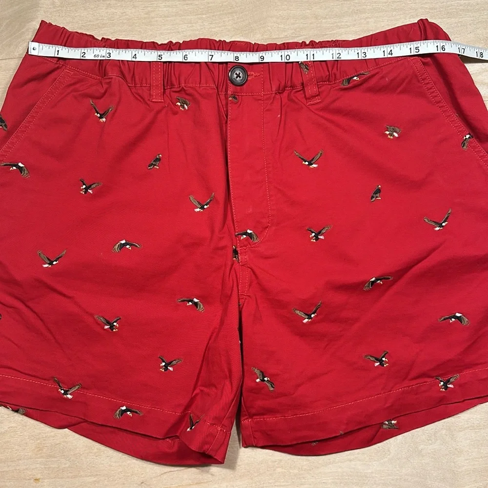 Chubbies Original Stretch Short w Embroidered Eagles Sz XL
